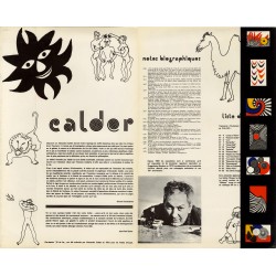 vernissage d'Alexander Calder à la Jacques Damase Gallery, ca. 1974