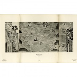 Décor pour "Frivolant", aquarelle de Raoul Dufy, 1924