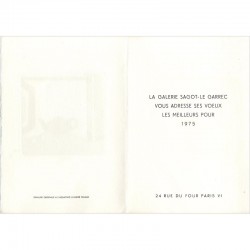 André Minaux voeux galerie Sagot-Le Garrec