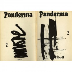 PANDERMA numéro 2, Revue de la fin du monde, éditée par Carl Laszlo, 1958