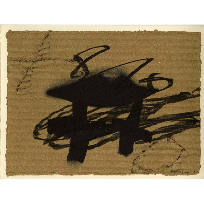 Antoni Tàpies, galerie Lelong, Paris, 1988