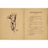 Les compagnons, 2 catalogues, 1922
