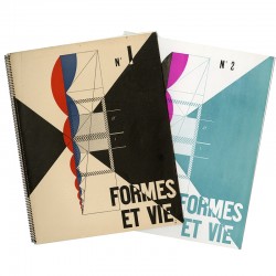Les 2 numéros de la revue FORMES ET VIE, Le Corbusier, Fernand léger