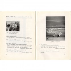 Yves Tanguy, exposition "De vier hoofdpunten van de Surrealisme" 1956