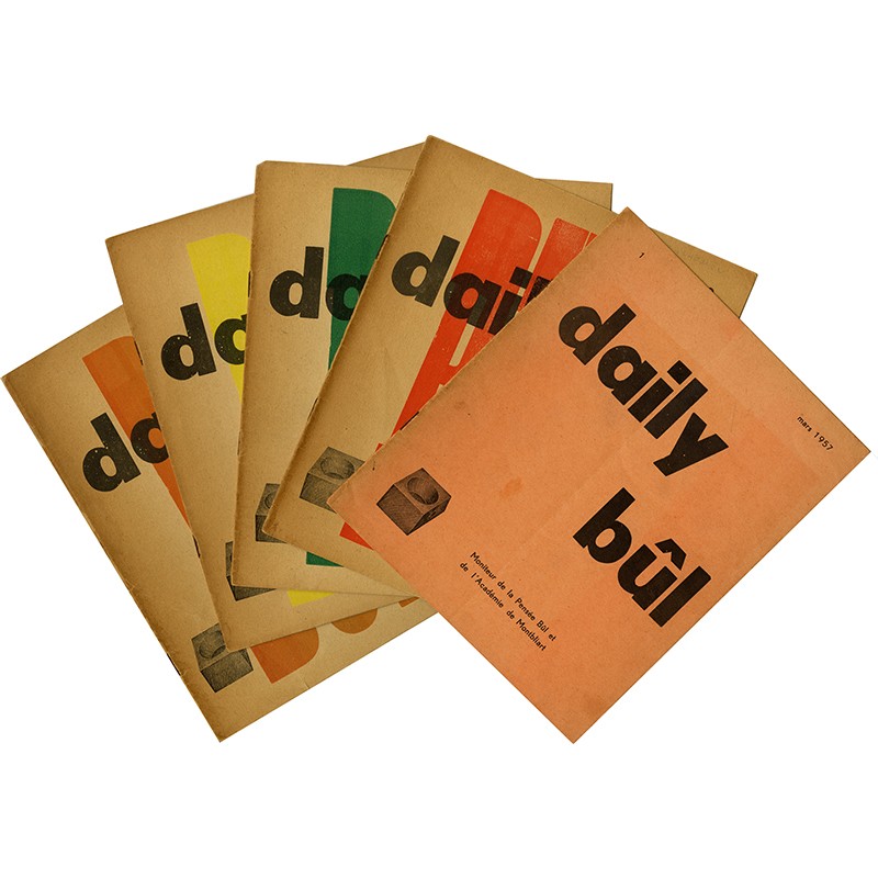 Daily-Bûl, les 5 premiers numéros, 1957-1958
