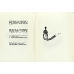 texte de Marcel Lecomte illustré d'un dessin de René Magritte