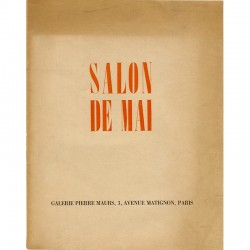 catalogue du premier Salon de Mai, à la galerie Pierre Maurs, du 29 mai au 29 juin 1945