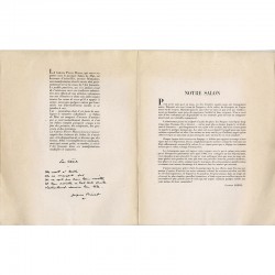 premier Salon de Mai, introduction de Gaston Diehl, texte de René Bertelé et A. Rolland de Renéville