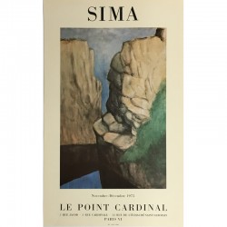 affiche de Josef Sima pour le Point Cardinal
