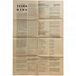 Tristan Tzara, article de Jaques-Henry Levesque, Journal des Poètes, décembre 1932