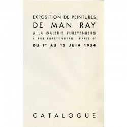 Man Ray, galerie Furstenberg, juin 1954