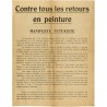 Manifeste futuriste. Contre tous les retours en peinture, 1920