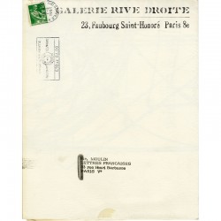 Jasper Johns "0 Through 9" (Galerie rive Droite, 1960)