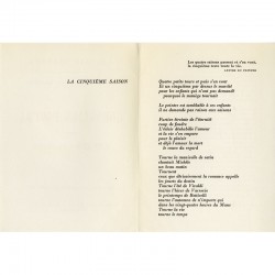poème sur Cornelius Postma par son ami Jacques Prévert, octobre 1958