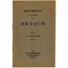 catalogue de l'exposition de Georges Braque à la galerie de Paul Rosenberg, 1926