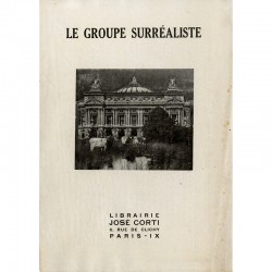 catalogue de la librairie José Corti, concernant les livres surréalistes, 1930