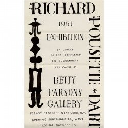 exposition de Richard Pousette-Dart à la Betty Parsons Gallery, 1951