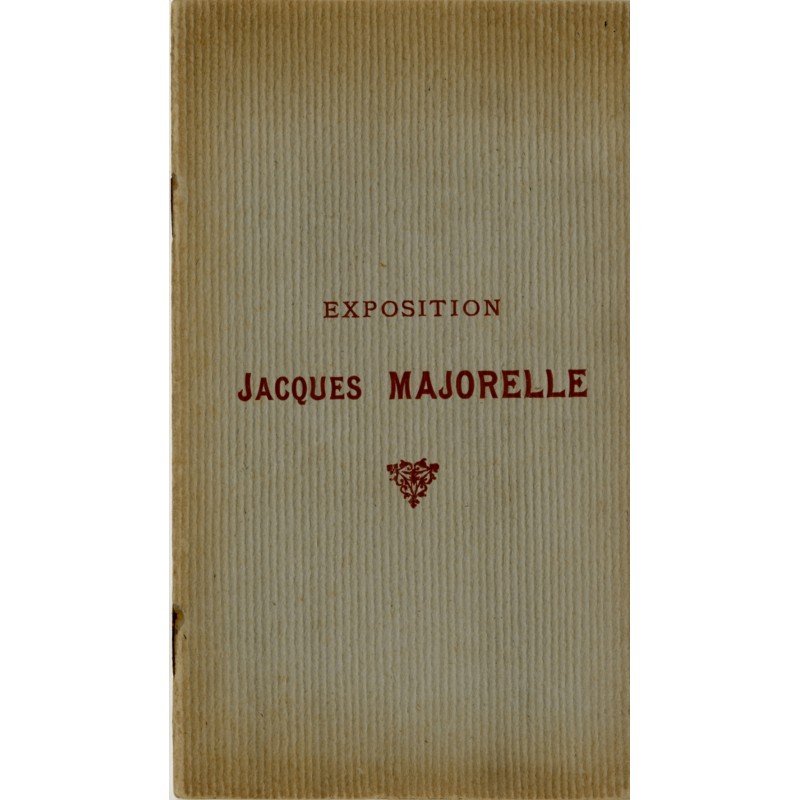 Jacques Majorelle, Cent tableaux du Maroc et de l'Atlas, 1921