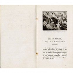 catalogue Jacques Majorelle, galerie Georges Petit, texte de K. Ben-Ghabrit , 1921