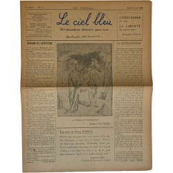 "Le ciel bleu" revue surréaliste belge, n°7