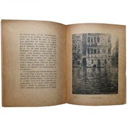 préface d'Octave Mirbeau pour le catalogue de l'exposition "Venise" de Monet, 1912
