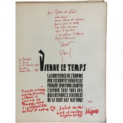 Dédicaces croisées de Ladislas Kijno et Raoul-Jean Moulin, 1973-2003