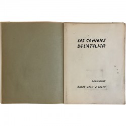 Raoul-Jean Moulin, André Montcoudiol, Les cahiers de l'atelier, Saint-Etienne, 1953